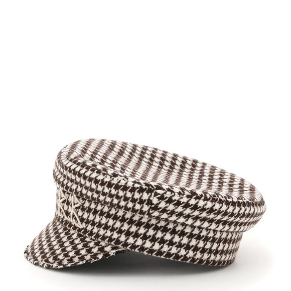 Ruslan Baginskiy Houndstooth Pattern Baker Boy
Hat - Picture 3 of 7